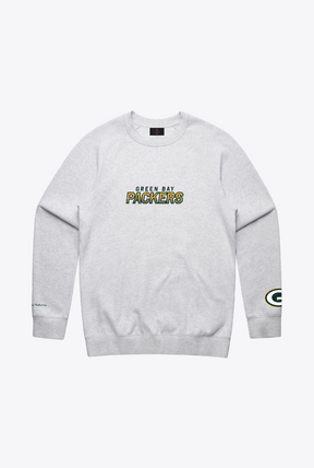 Pull ras du cou Spirit des Packers de Green Bay - Cendre