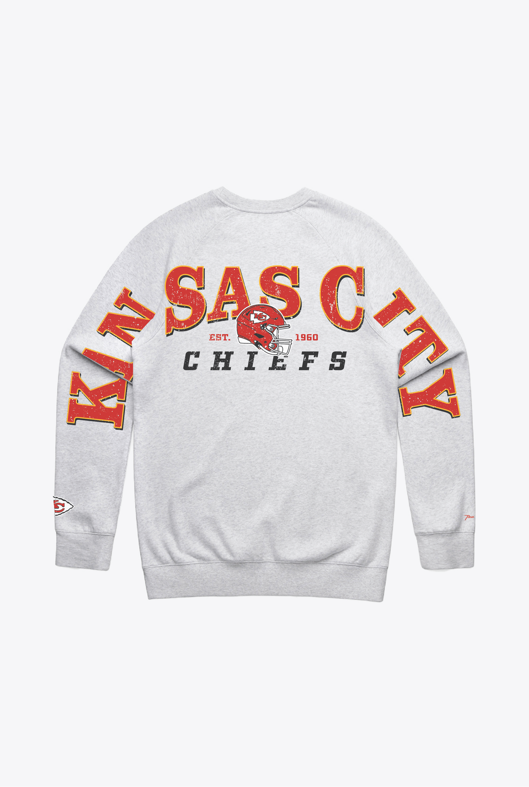 Kansas City Chiefs Spirit Rundhalsausschnitt - Aschgrau