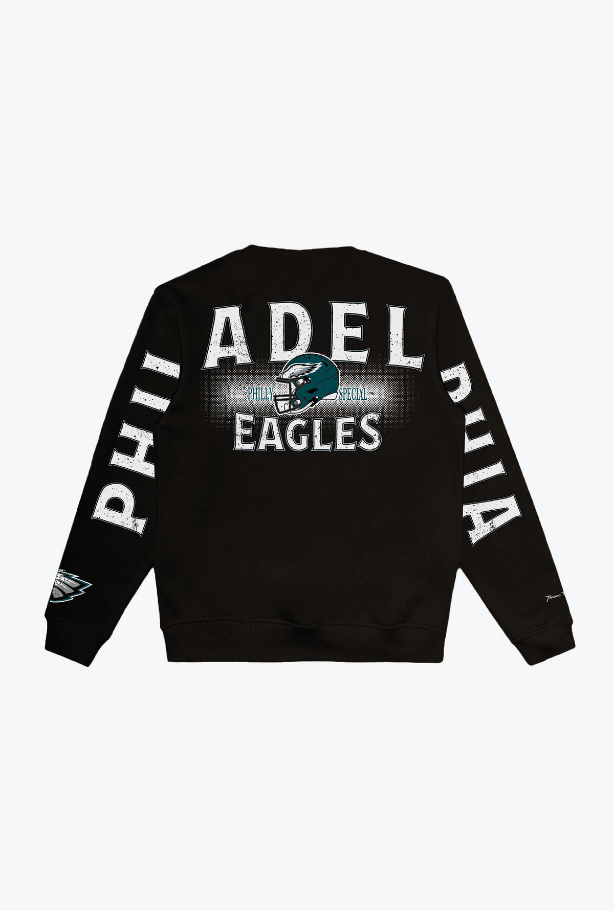 Pull ras du cou Philadelphia Eagles Spirit - Noir