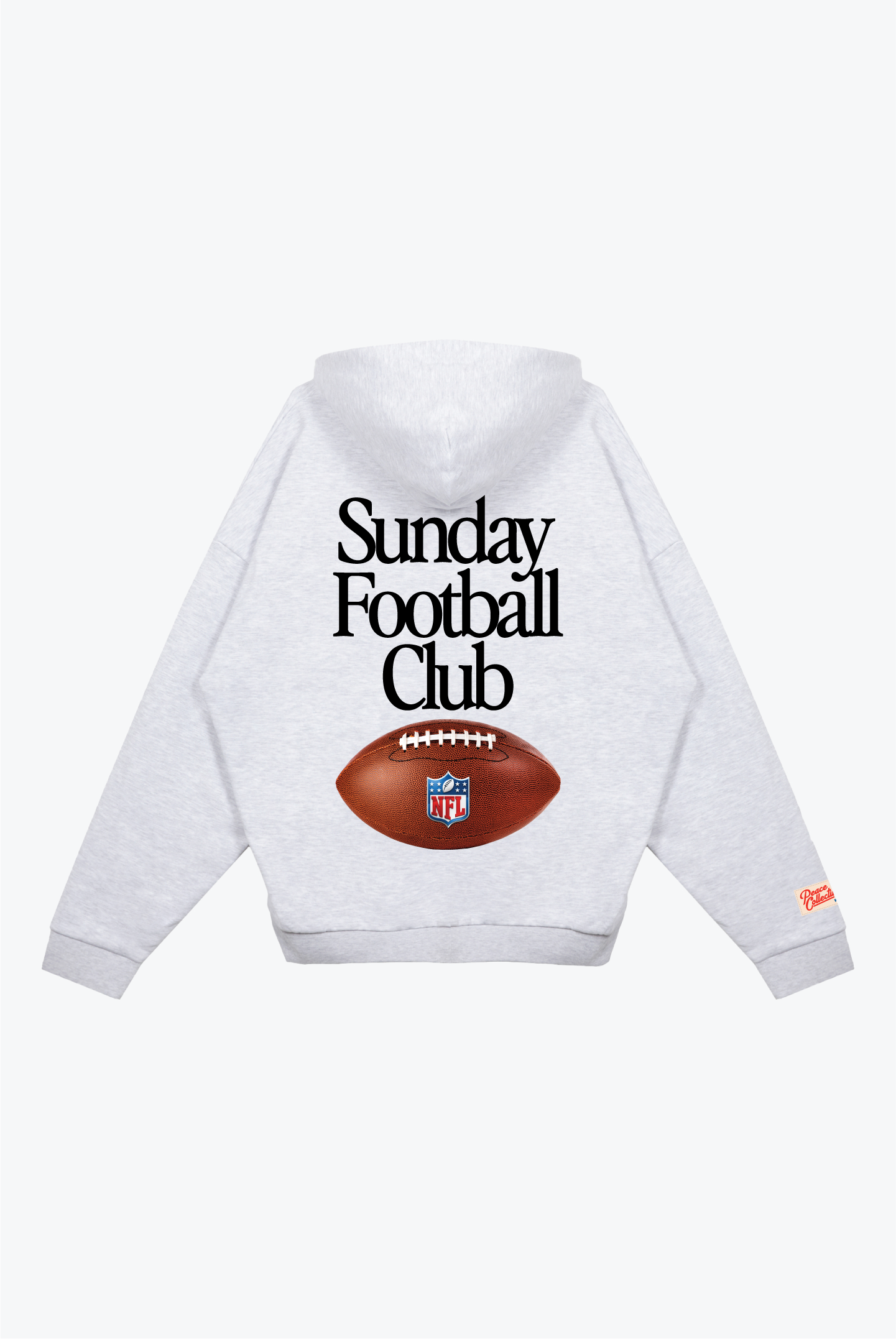 Sunday Football Club Heavyweight Hoodie - Ash