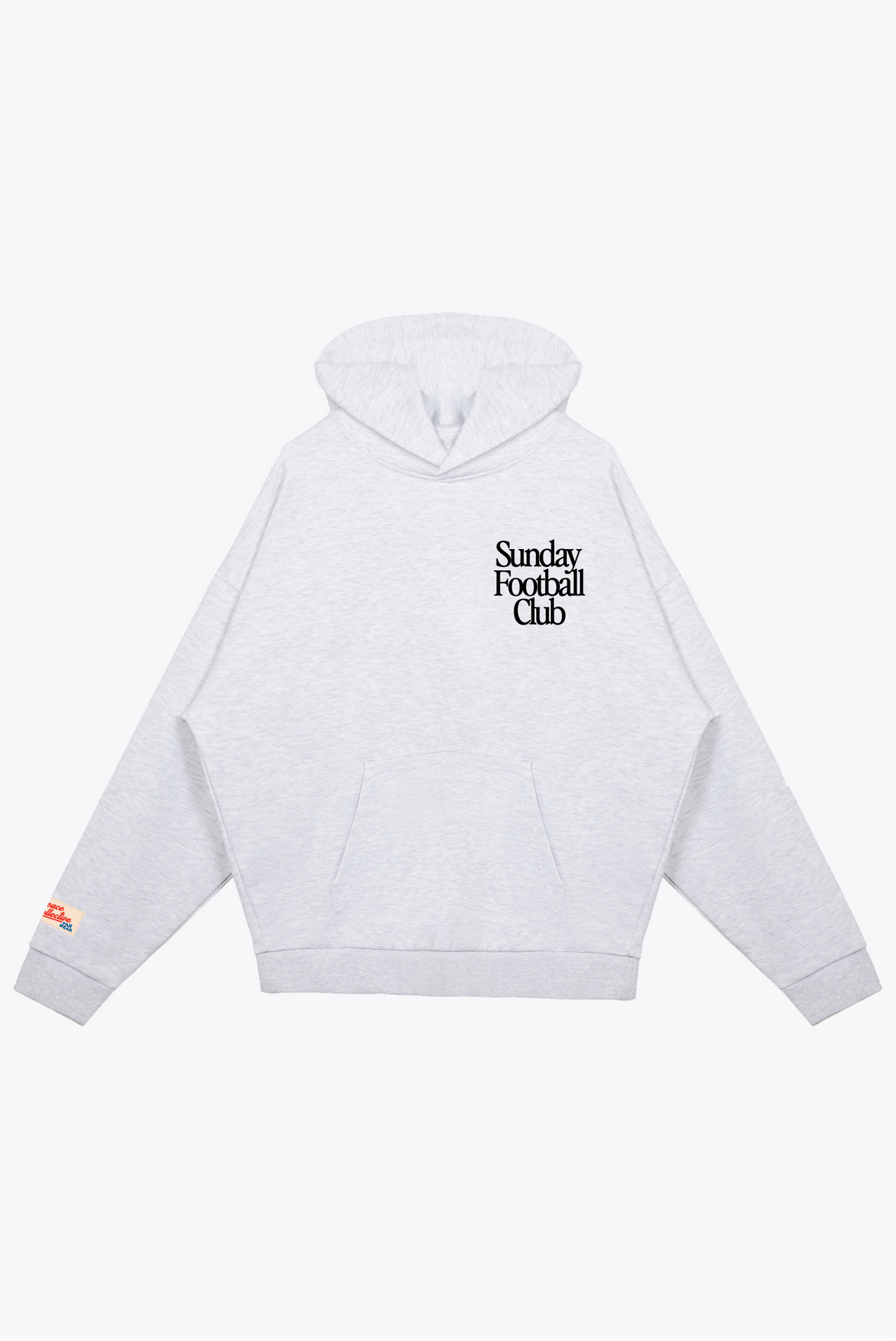 Sunday Football Club Heavyweight Hoodie - Ash