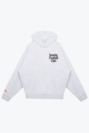 Sunday Football Club Heavyweight Hoodie - Ash