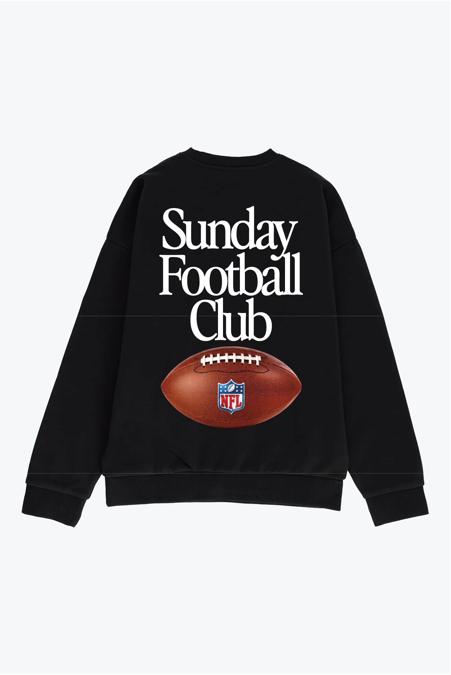 Sunday Football Club Heavyweight Crewneck - Black