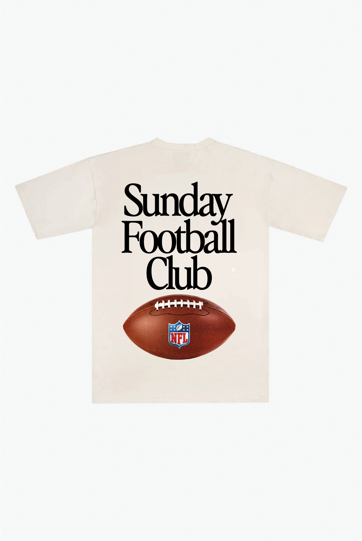 Sunday Football Club Heavyweight T-Shirt - Ivory