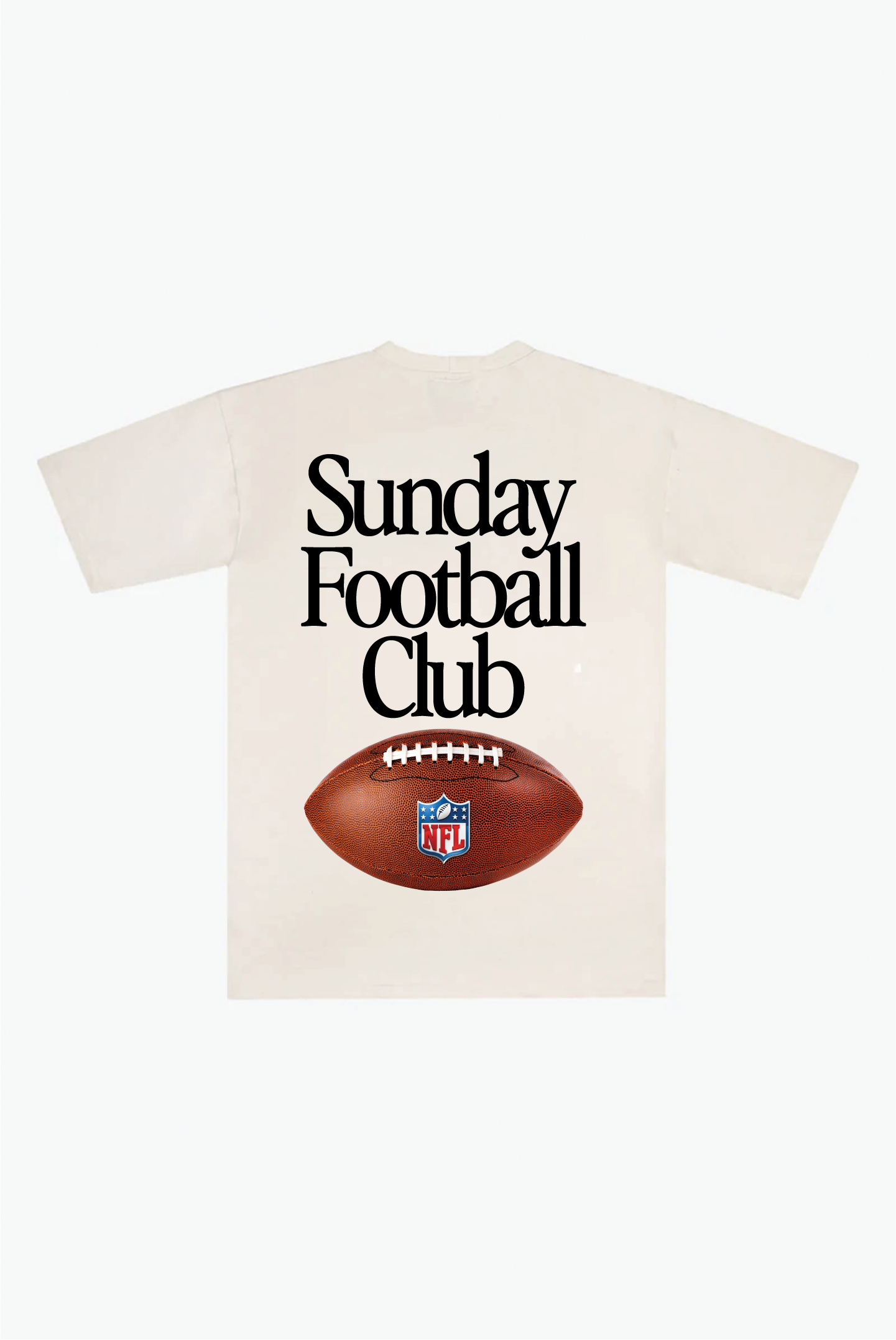 Sunday Football Club Heavyweight T-Shirt - Ivory