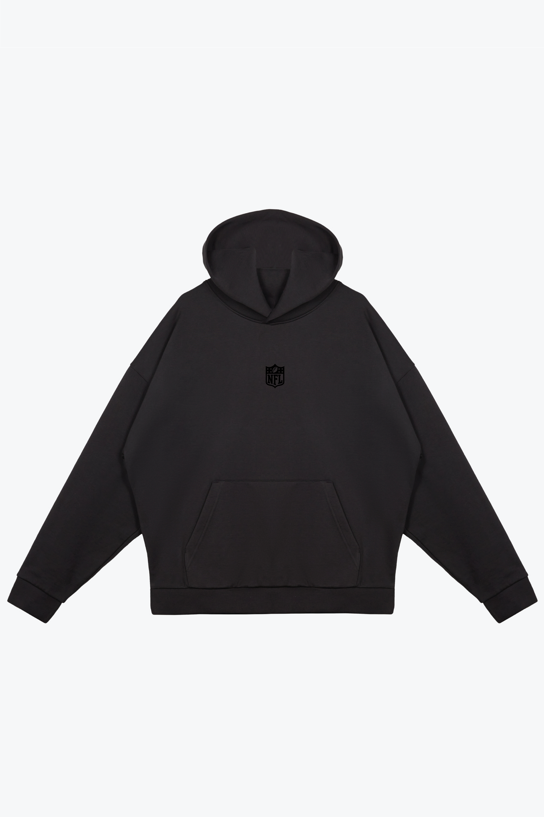 NFL Shield Heavyweight Hoodie - Tonal Black