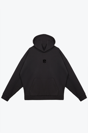 NFL Shield Heavyweight Hoodie - Tonal Black