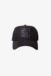 New York Rangers Corduroy 9FORTY Snapback - Black/ Black