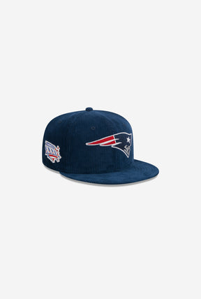 New England Patriots Throwback Corduroy 59FIFTY