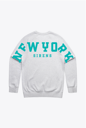 New York Sirens Spirit Crewneck - Ash