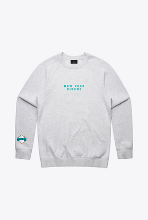 New York Sirens Spirit Crewneck - Ash