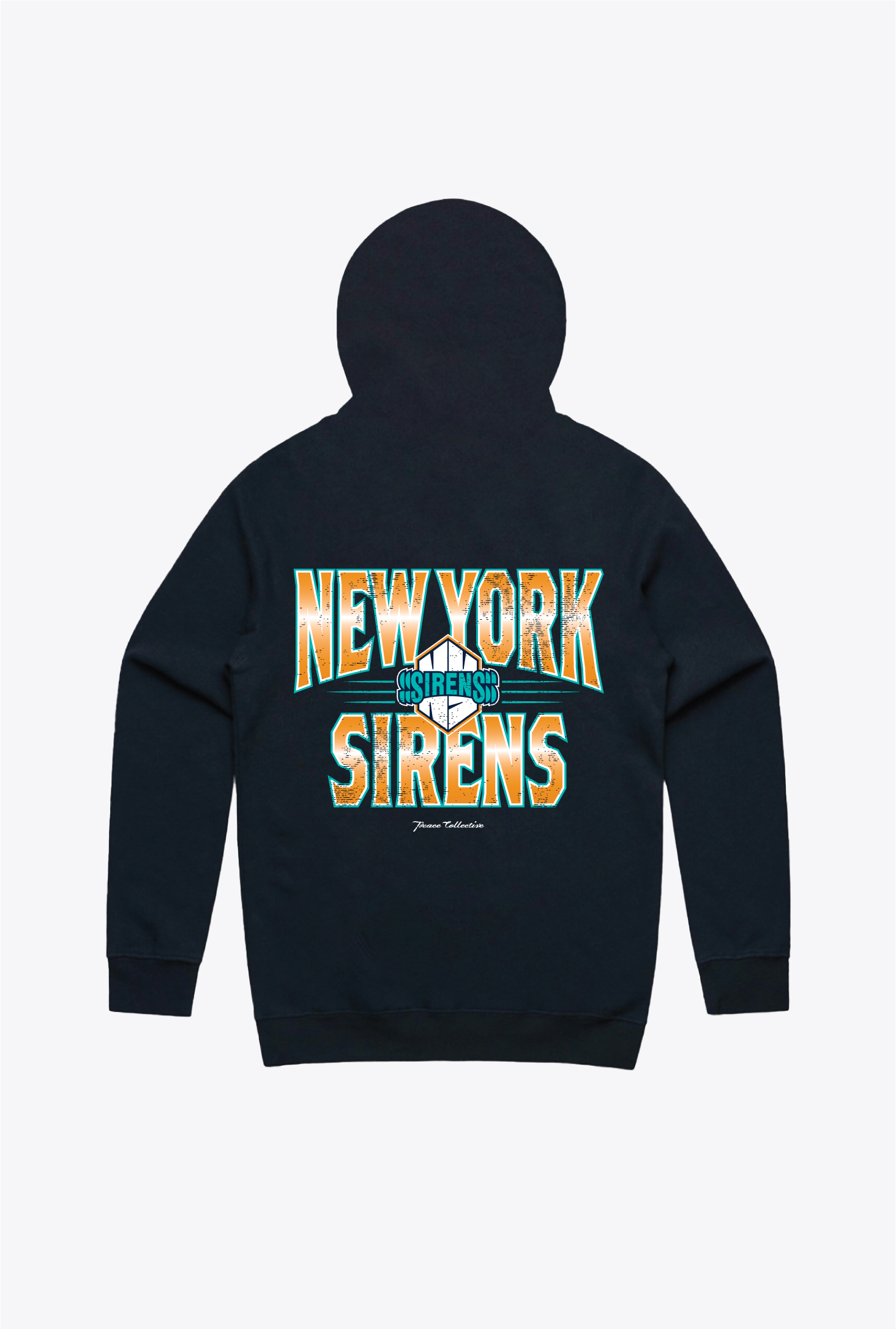 New York Sirens Heavyweight Hoodie - Navy