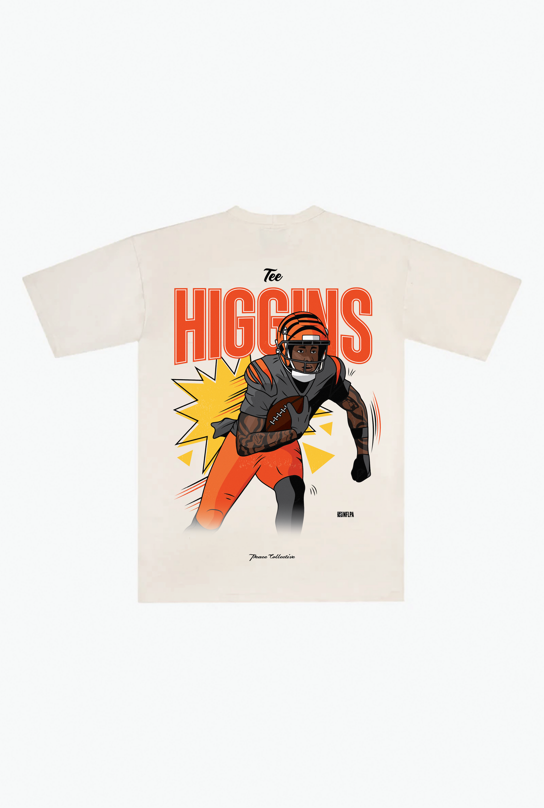 Tee Higgins Heavyweight T-Shirt - Ivory