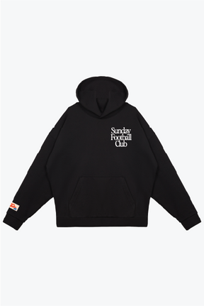 Sunday Football Club Heavyweight Hoodie - Black