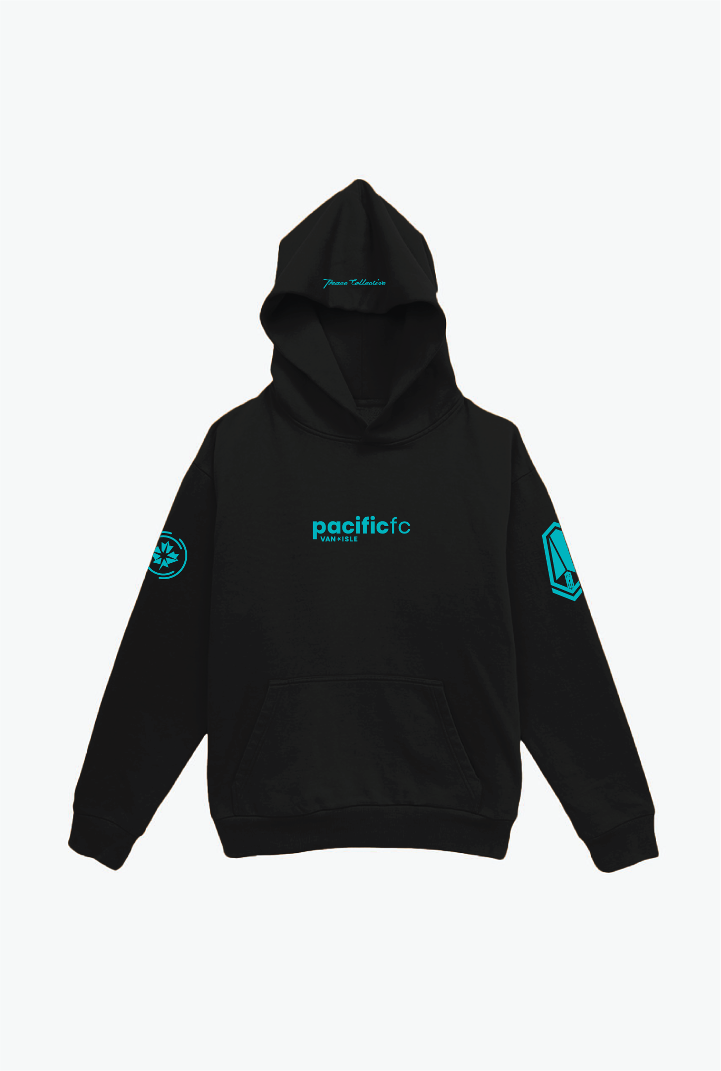 Pacific FC Heavyweight Hoodie - Black