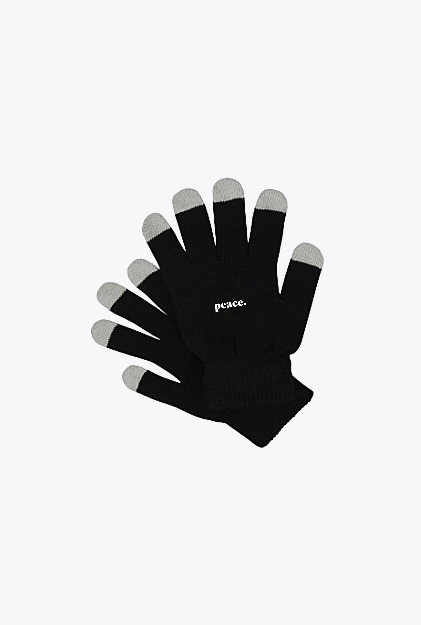 Peach Touch Screen Gloves