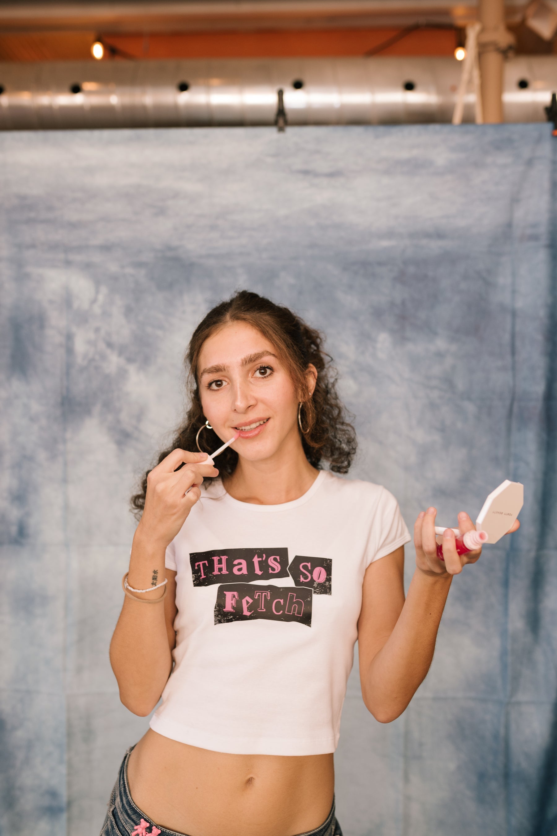 P/C x Mean Girls Fetch Baby Tee - White