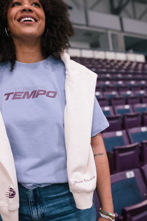 Toronto Tempo Heavyweight T-Shirt - Hydrogen Blue