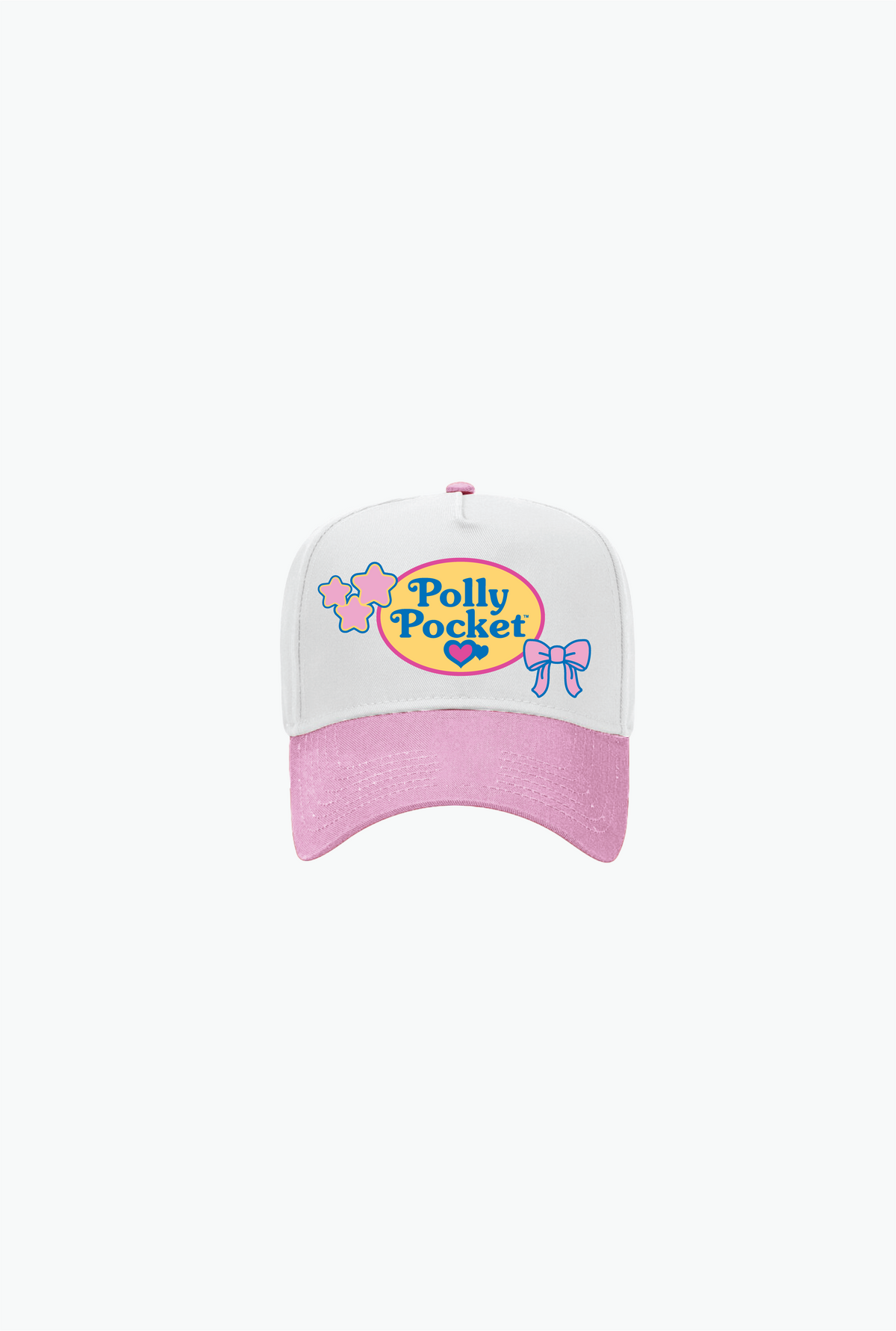 Casquette de camionneur en toile Polly Pocket™ x P/C Mini - Blanc/Rose