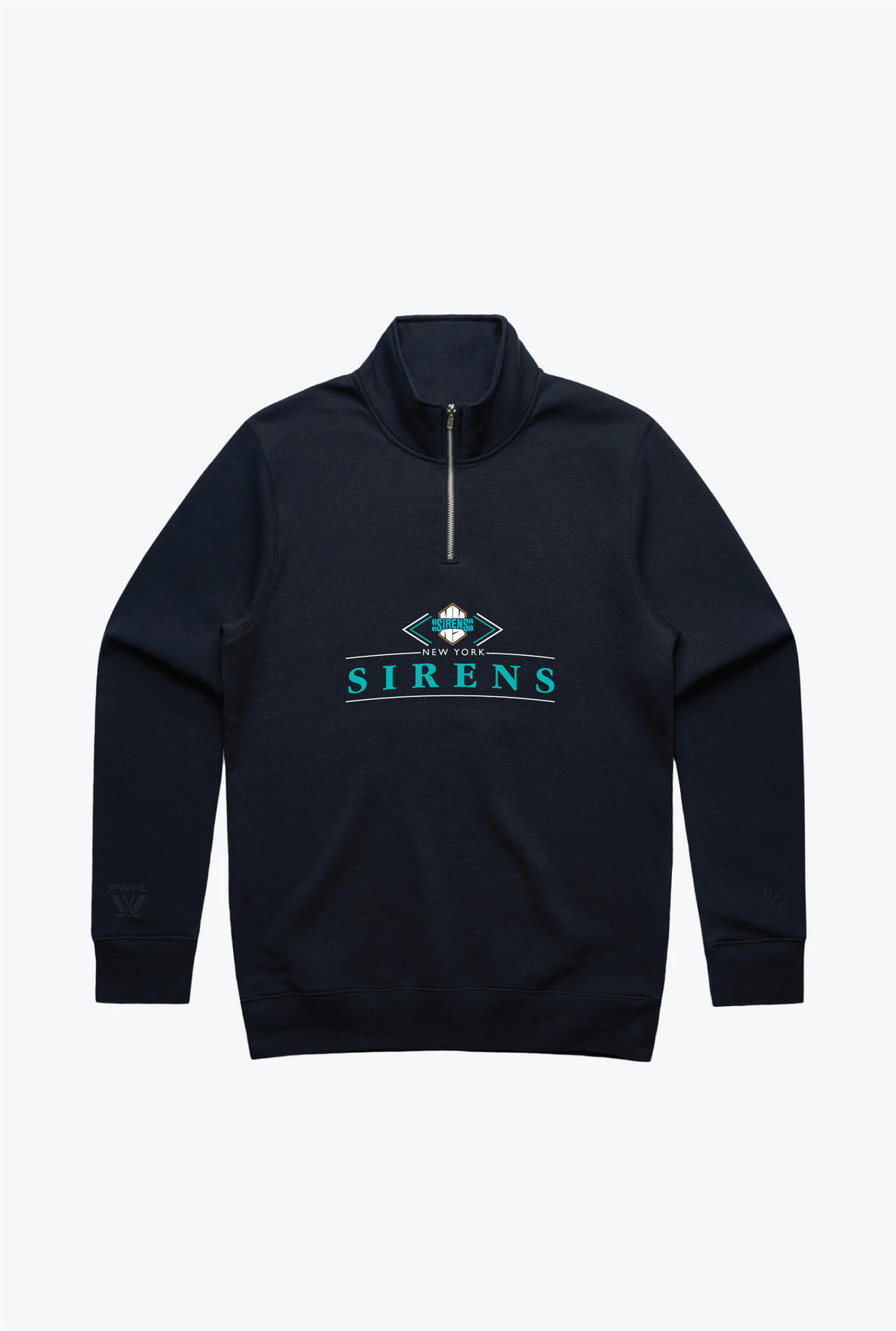 New York Sirens Quarter Zip - Navy