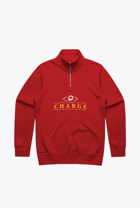 Ottawa Charge Quarter Zip - Rot