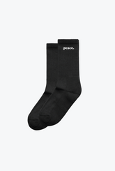 Chaussettes Peace Basics Crew - Noir