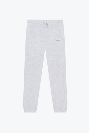 Pantalon de jogging poids lourd Peace Basics - Cendre