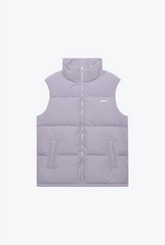 Peace Basics Puffer Vest - Gentle Lavender