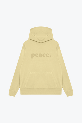 Peace Basics Heavyweight Hoodie - Panna Cotta