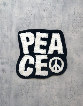 Peace Rug - Black