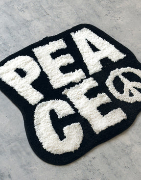 Peace Rug - Black