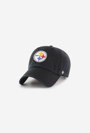 Pittsburgh Steelers Clean Up Cap - Black