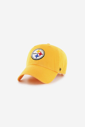 Pittsburgh Steelers Clean Up Cap - Yellow