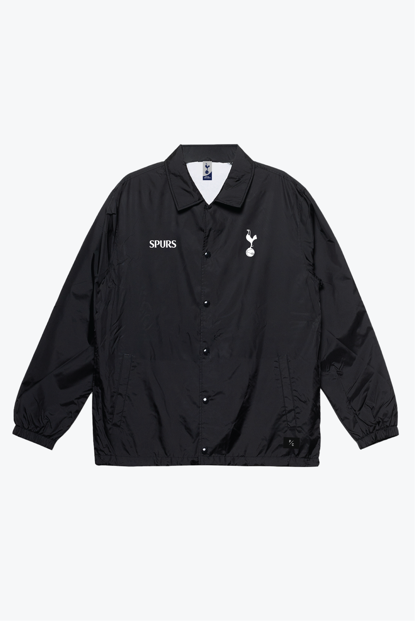 Tottenham Hotspur FC Coach Jacket - Black