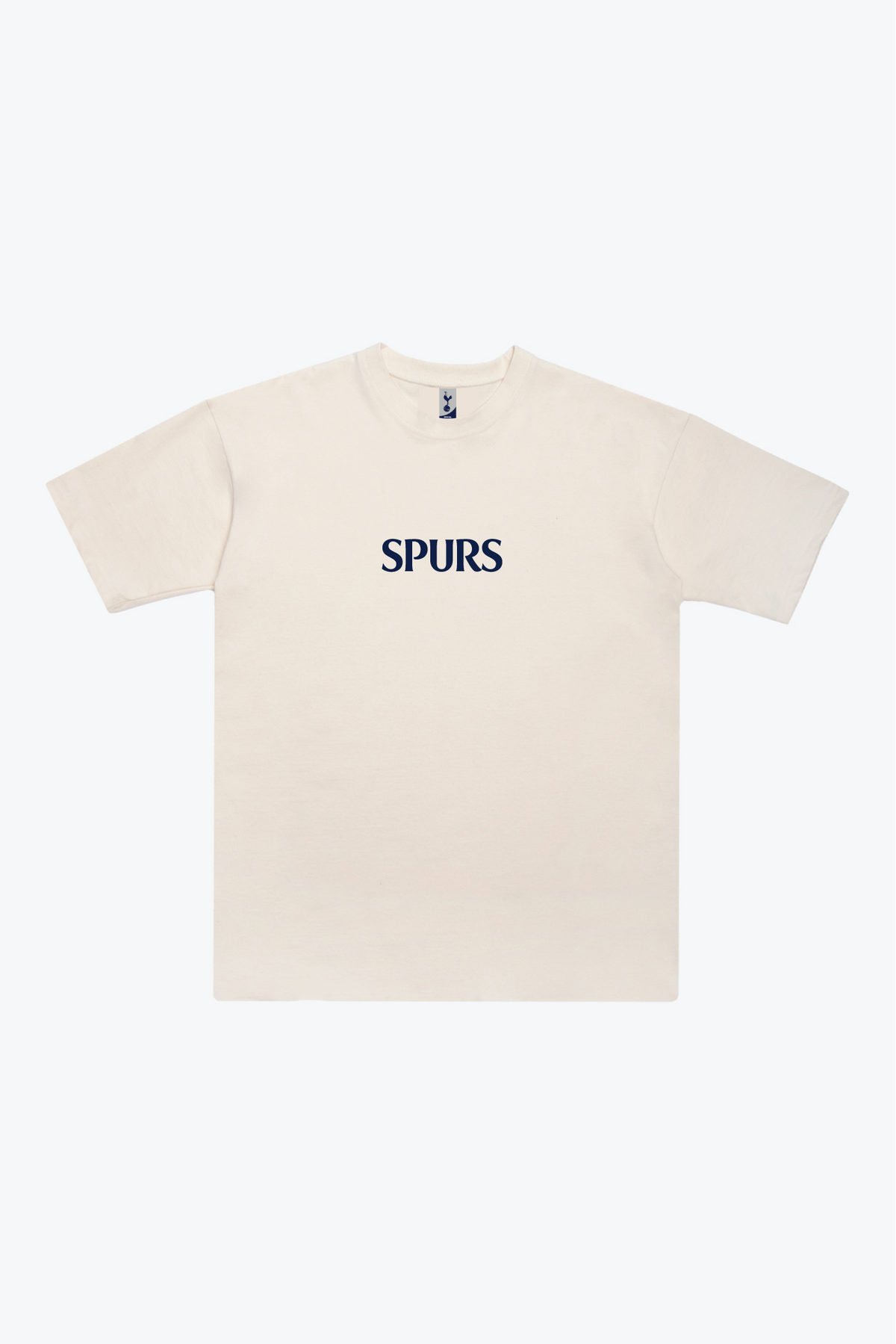 Tottenham Hotspur FC Schweres T-Shirt – Elfenbein