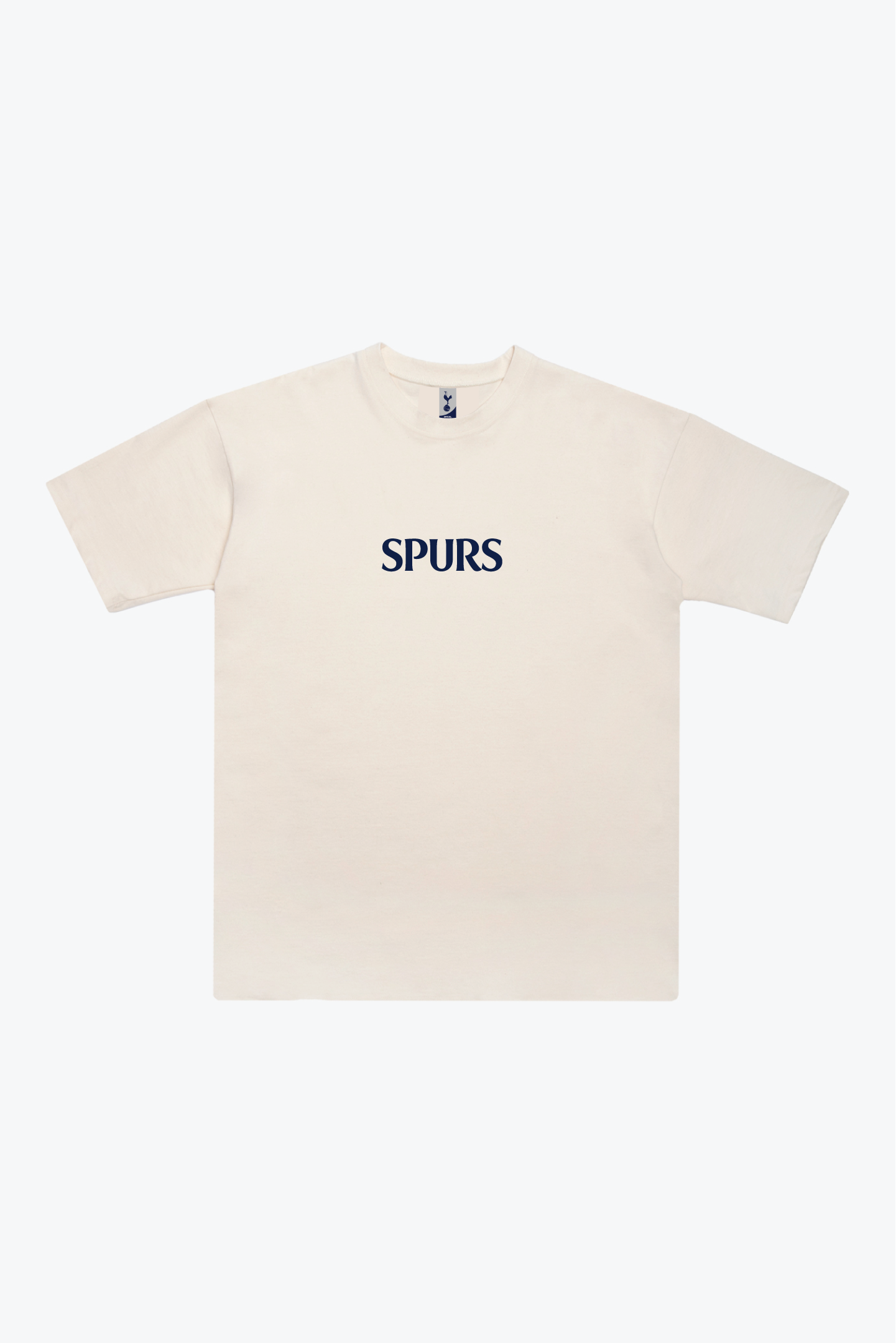 Tottenham Hotspur FC Schweres T-Shirt – Elfenbein