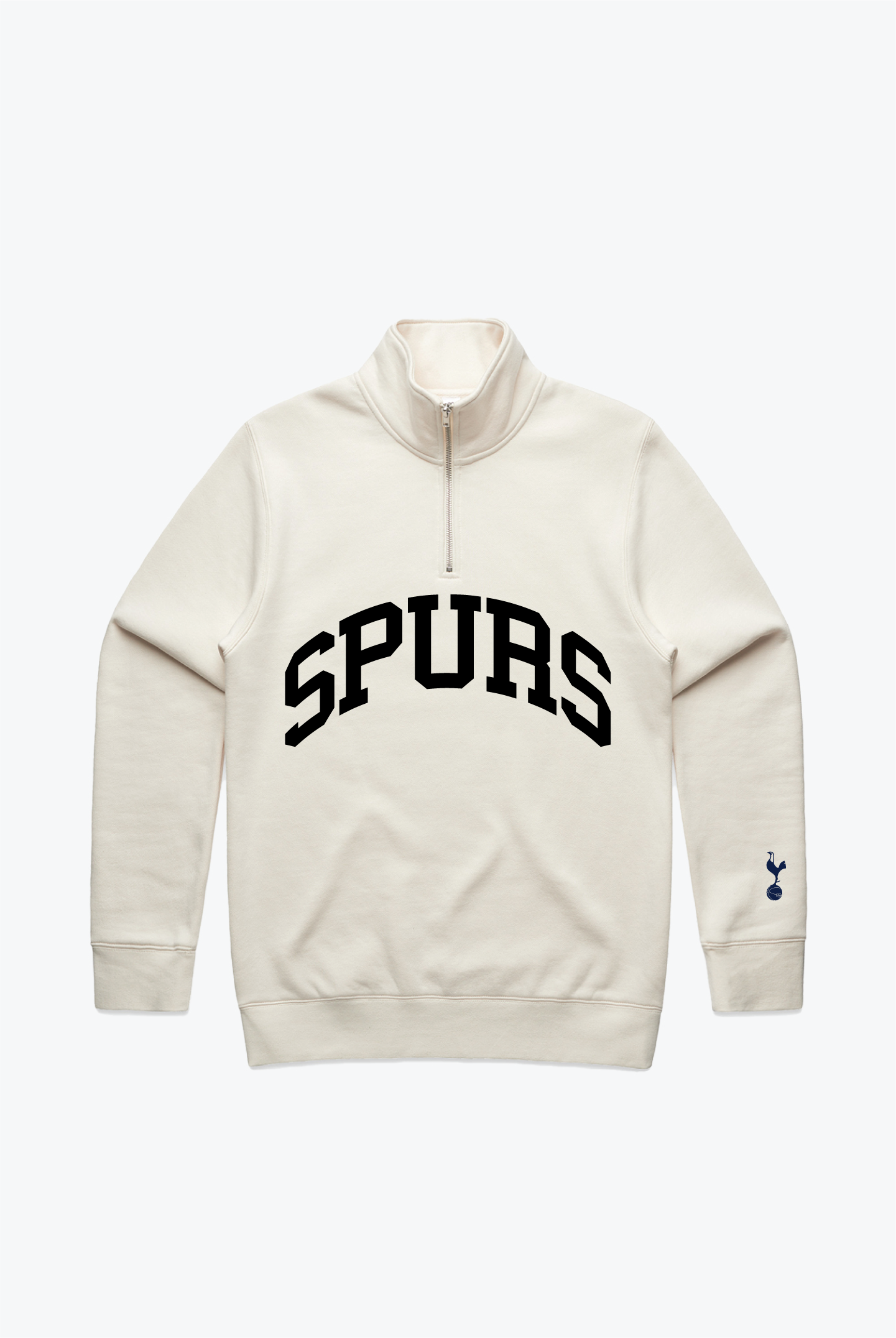 Tottenham Hotspur FC Quarter Zip - Ivory