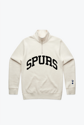 Tottenham Hotspur FC Quarter Zip - Ivory