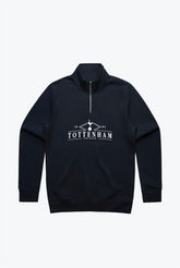 Tottenham Hotspur FC Quarter Zip - Navy