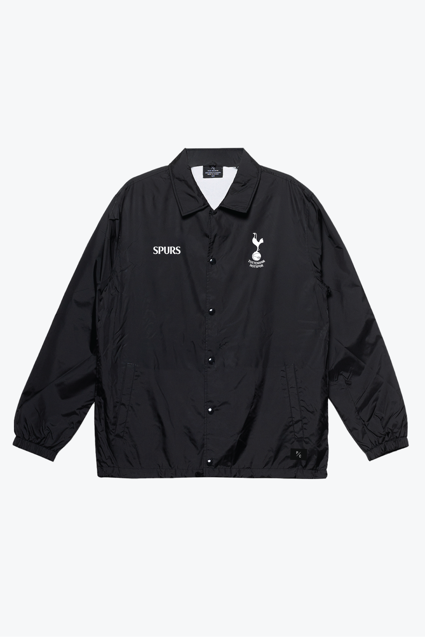 Tottenham Hotspur FC Coach Jacket - Black