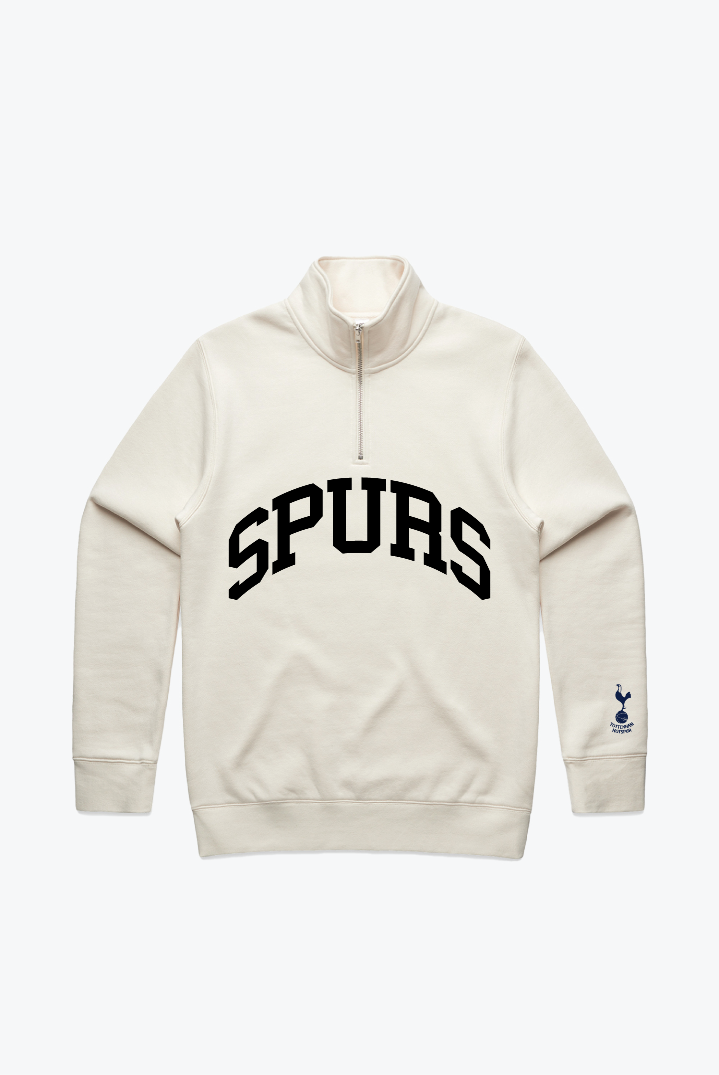 Tottenham Hotspur FC Quarter Zip - Ivory