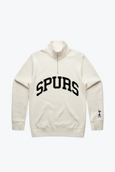 Tottenham Hotspur FC Quarter Zip - Ivory