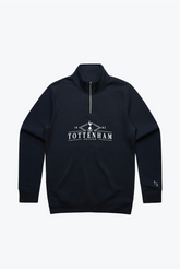 Tottenham Hotspur FC Quarter Zip - Navy