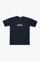 Tottenham Hotspur FC Heavyweight T-Shirt - Navy