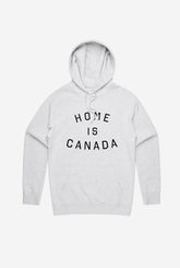 Kapuzenpullover „Home is Canada“ - Grau