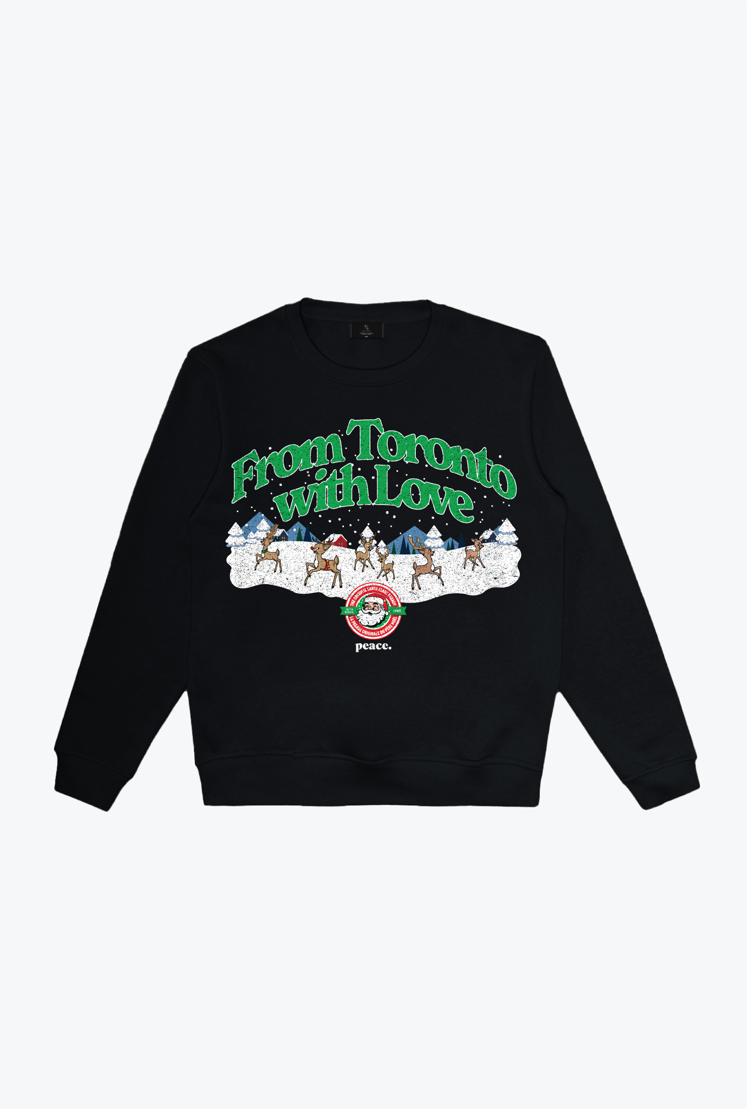 P/C x Santa Claus Parade Crewneck - Black