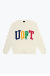 P/C x U Of Toronto Vintage Multi Collegiate Heavyweight Crewneck - Ivory