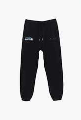 Seattle Seahawks Logo Heavyweight Jogger - Black