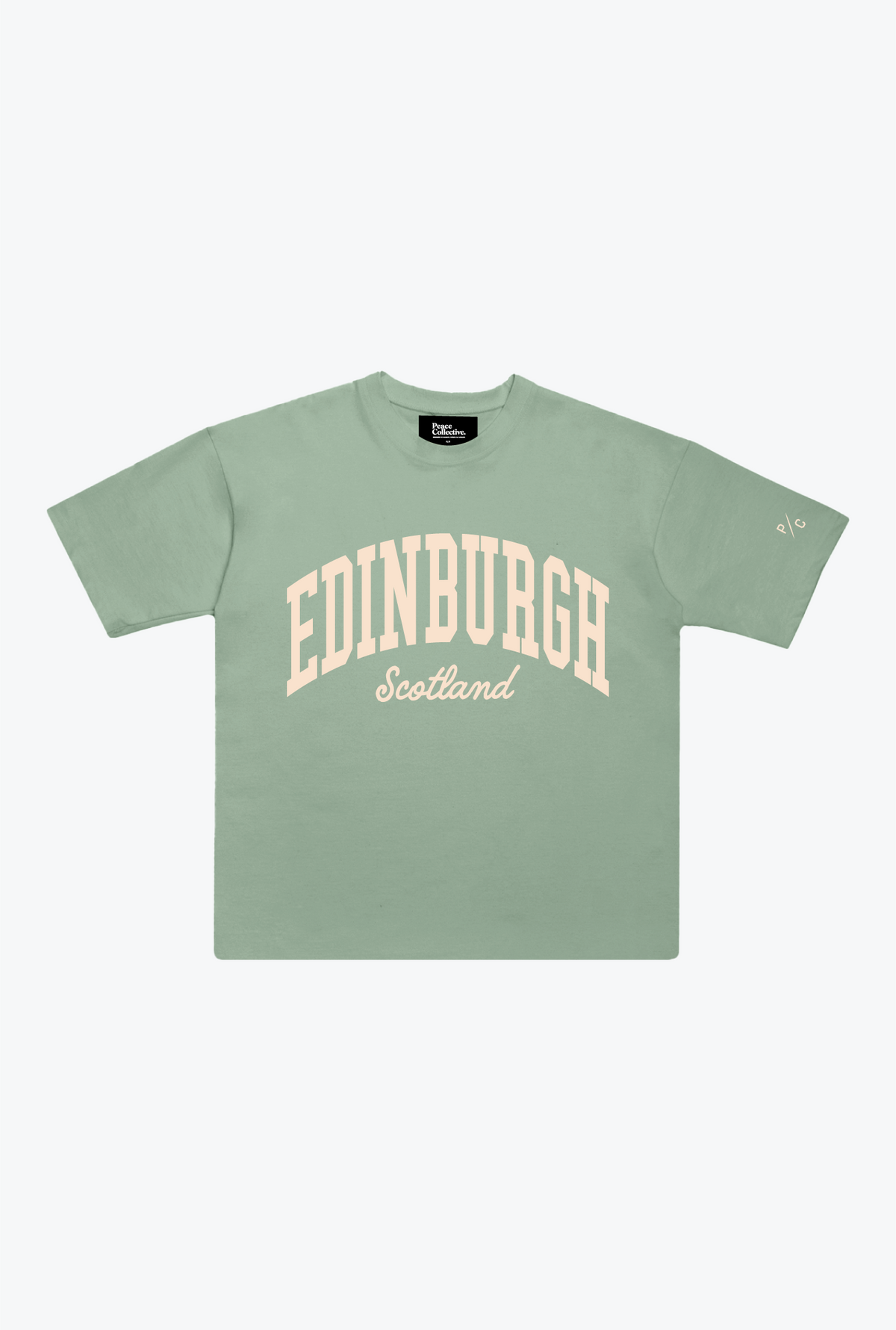 Edinburgh Tourist T-Shirt - Eucalyptus