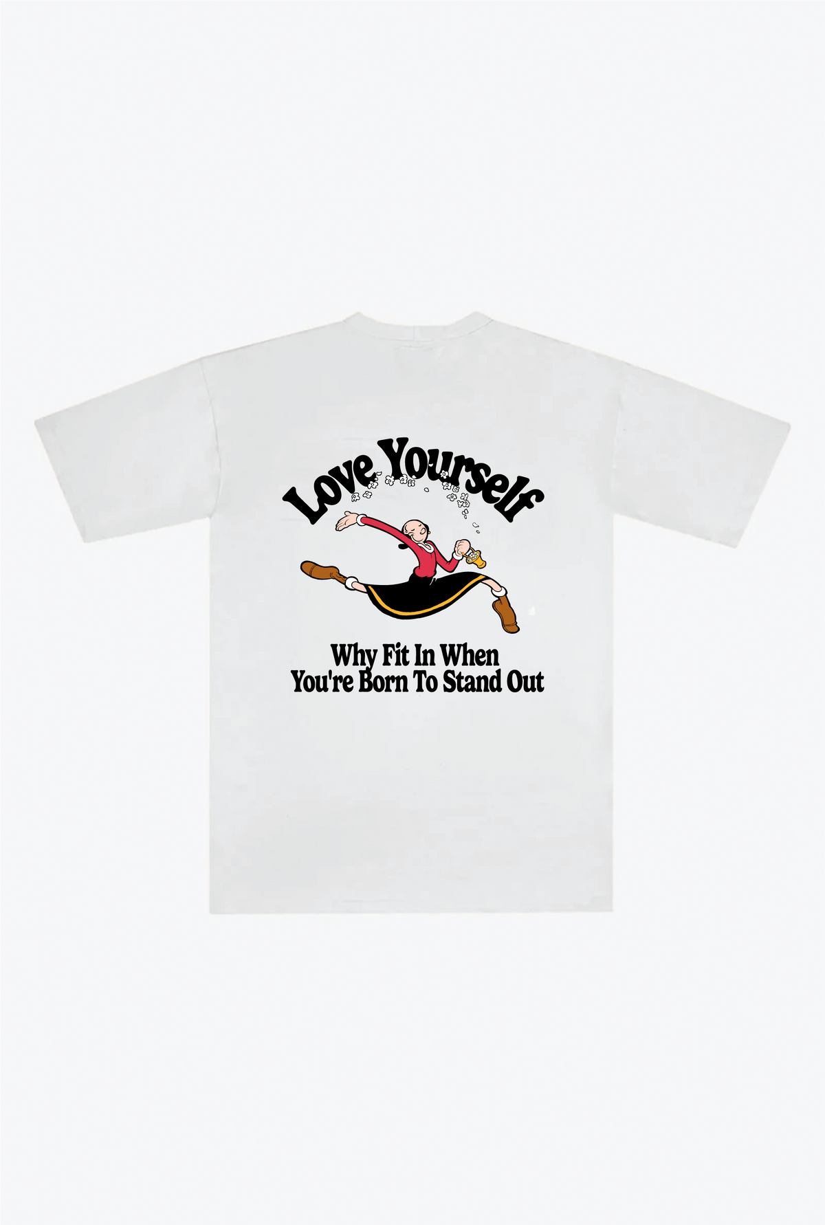 T-shirt Love Yourself P/C x Popeye - Blanc